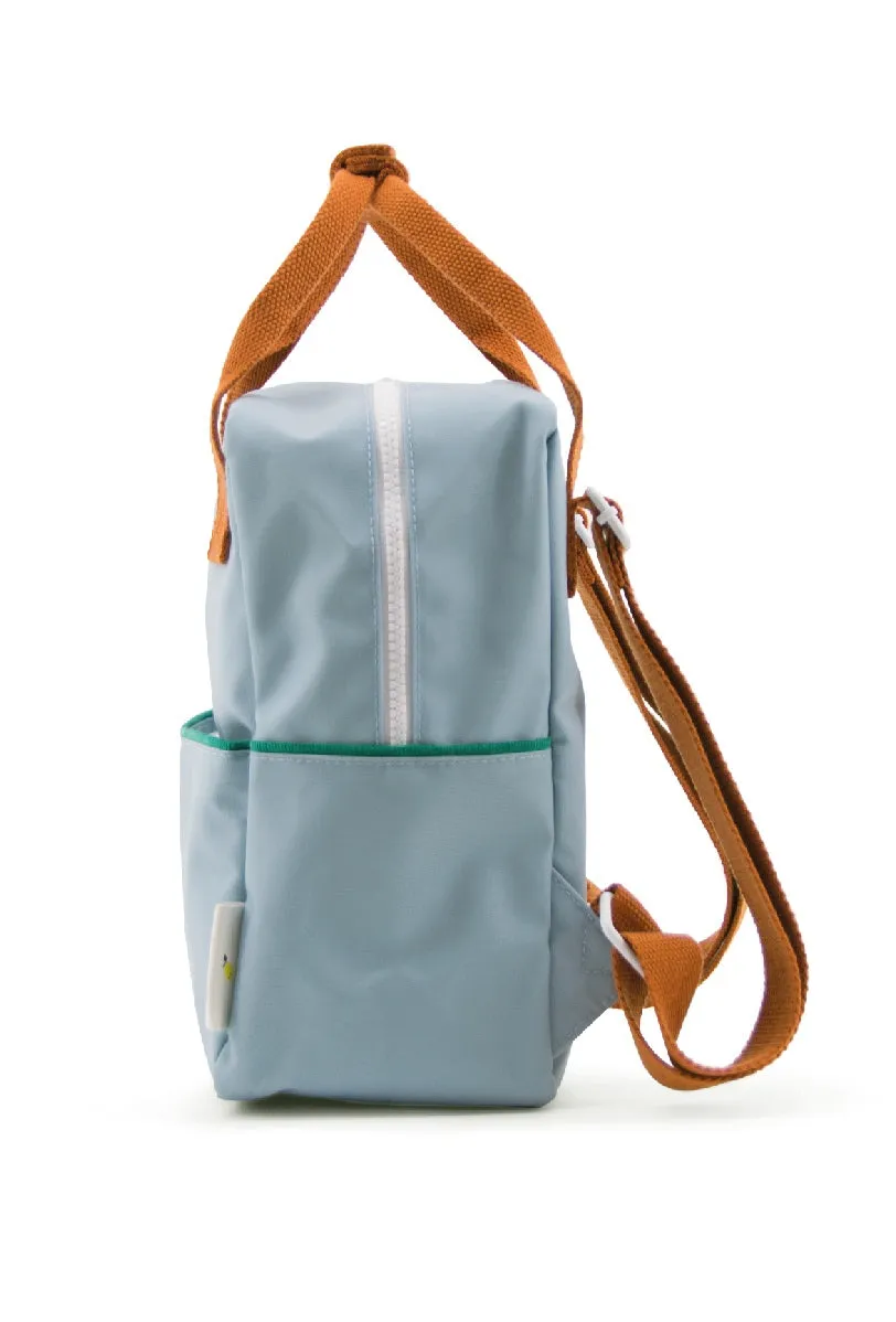 Sticky Lemon Corduroy Collection Small Backpack, Steel Blue