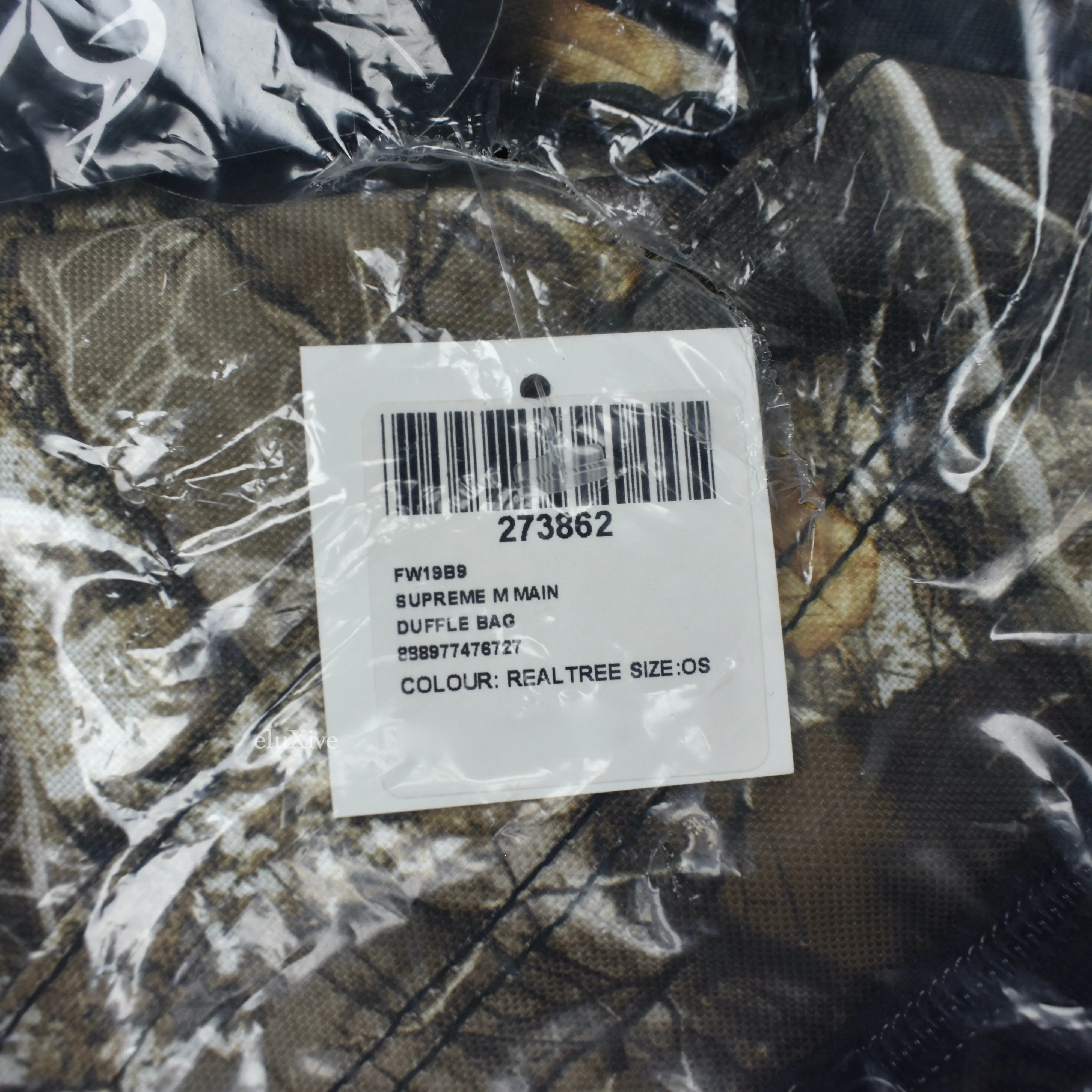 Supreme - Real Tree Camo Duffle Bag (FW19)