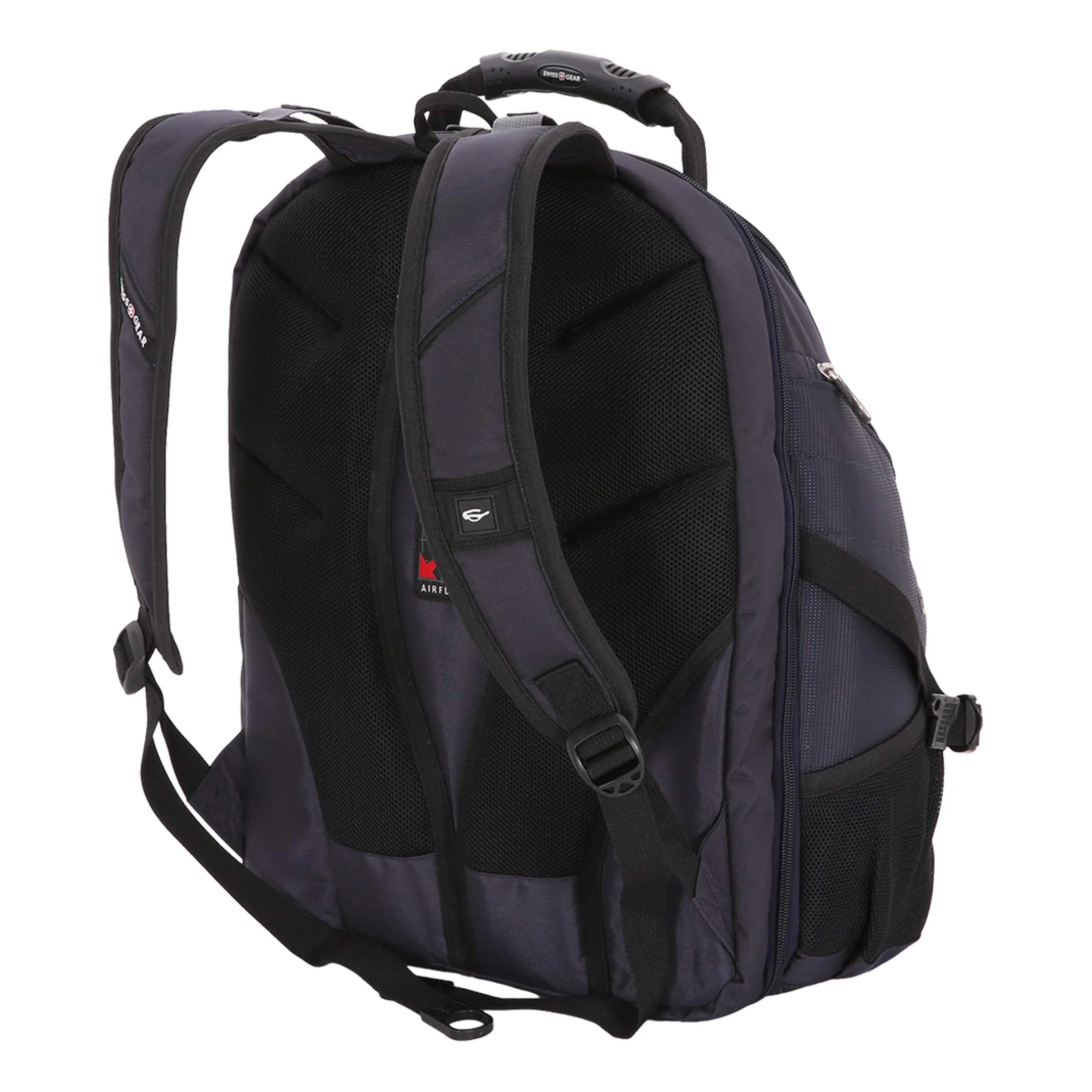 SwissGear SA1923 Noir Satin TSA Friendly ScanSmart Laptop Backpack - Fits Most 15 Inch Laptops and Tablets