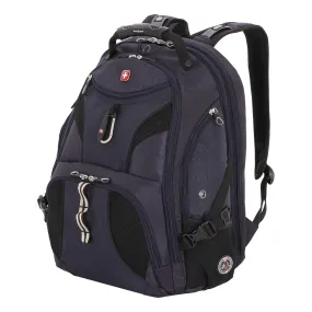 SwissGear SA1923 Noir Satin TSA Friendly ScanSmart Laptop Backpack - Fits Most 15 Inch Laptops and Tablets