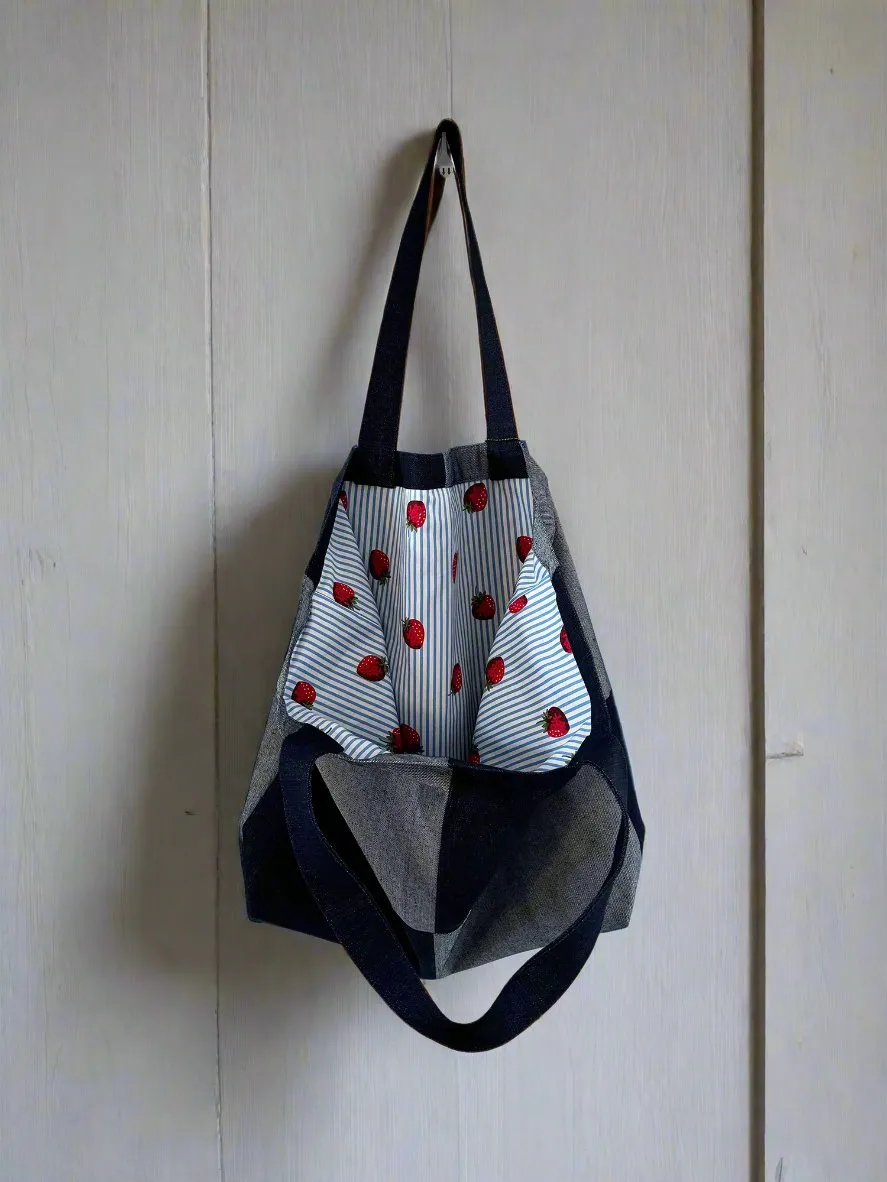 The Patchwork Tote - Deadstock Denim