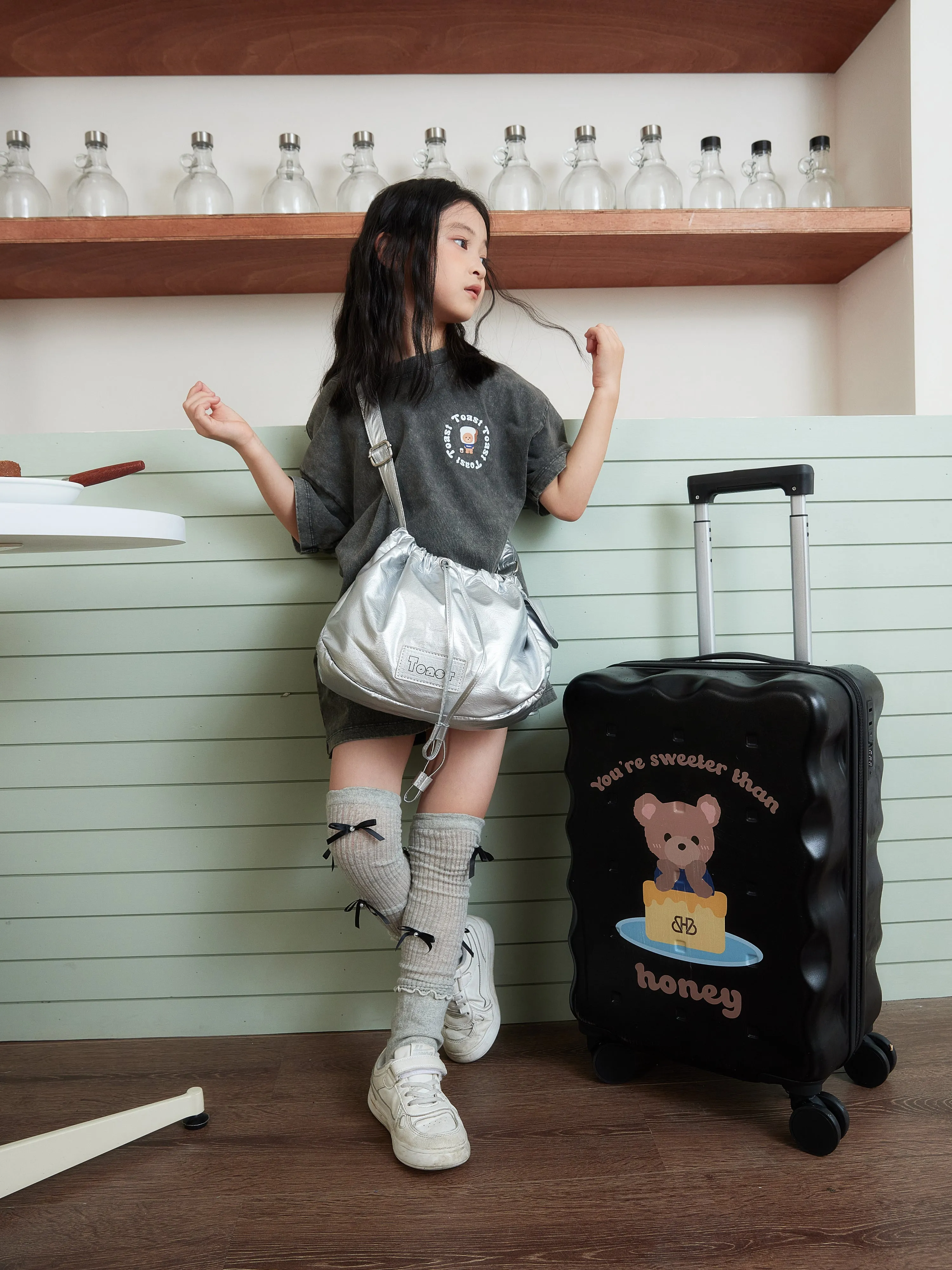 Toast 20-Inch Luggage Collection BLACK