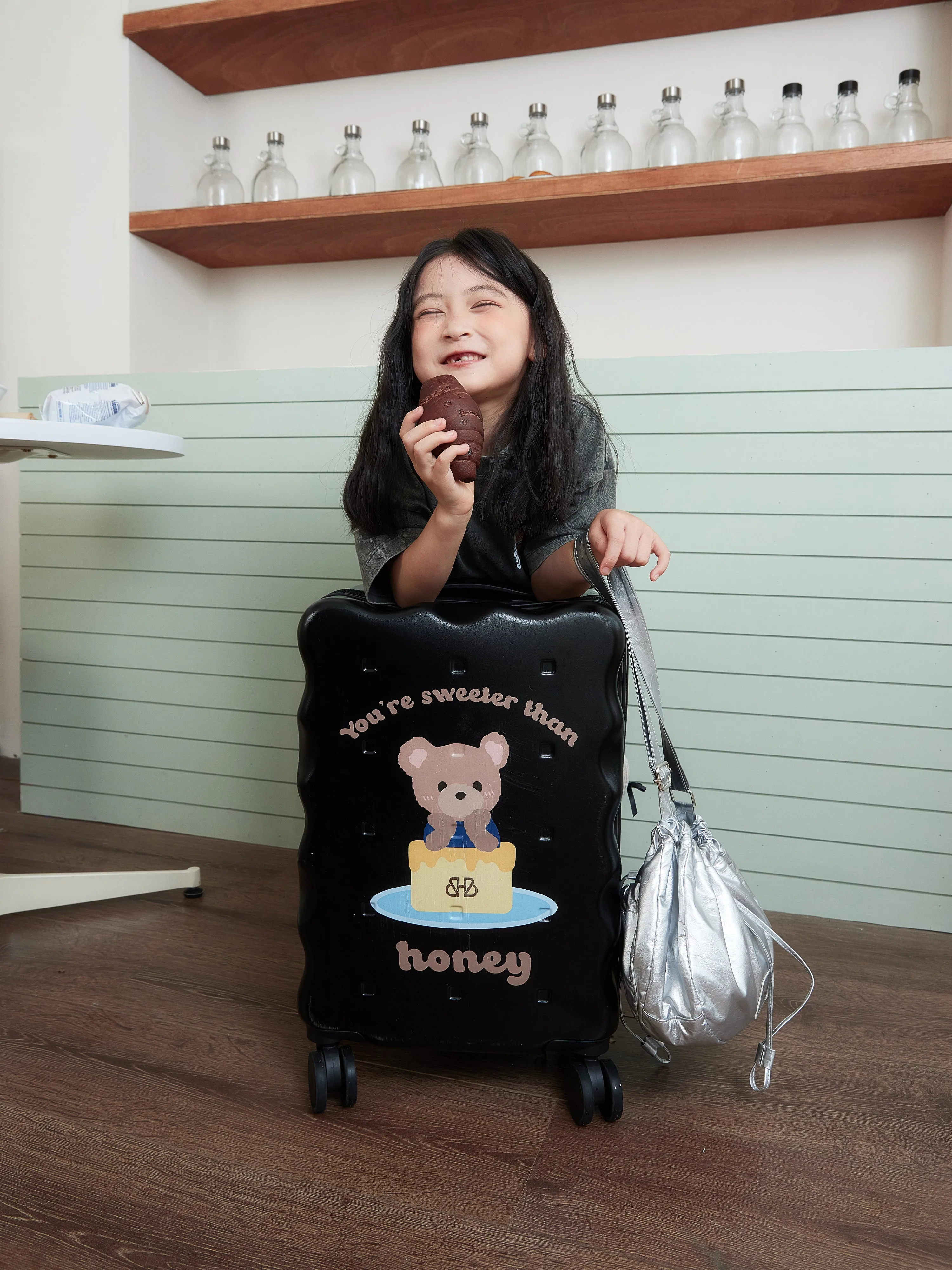 Toast 20-Inch Luggage Collection BLACK
