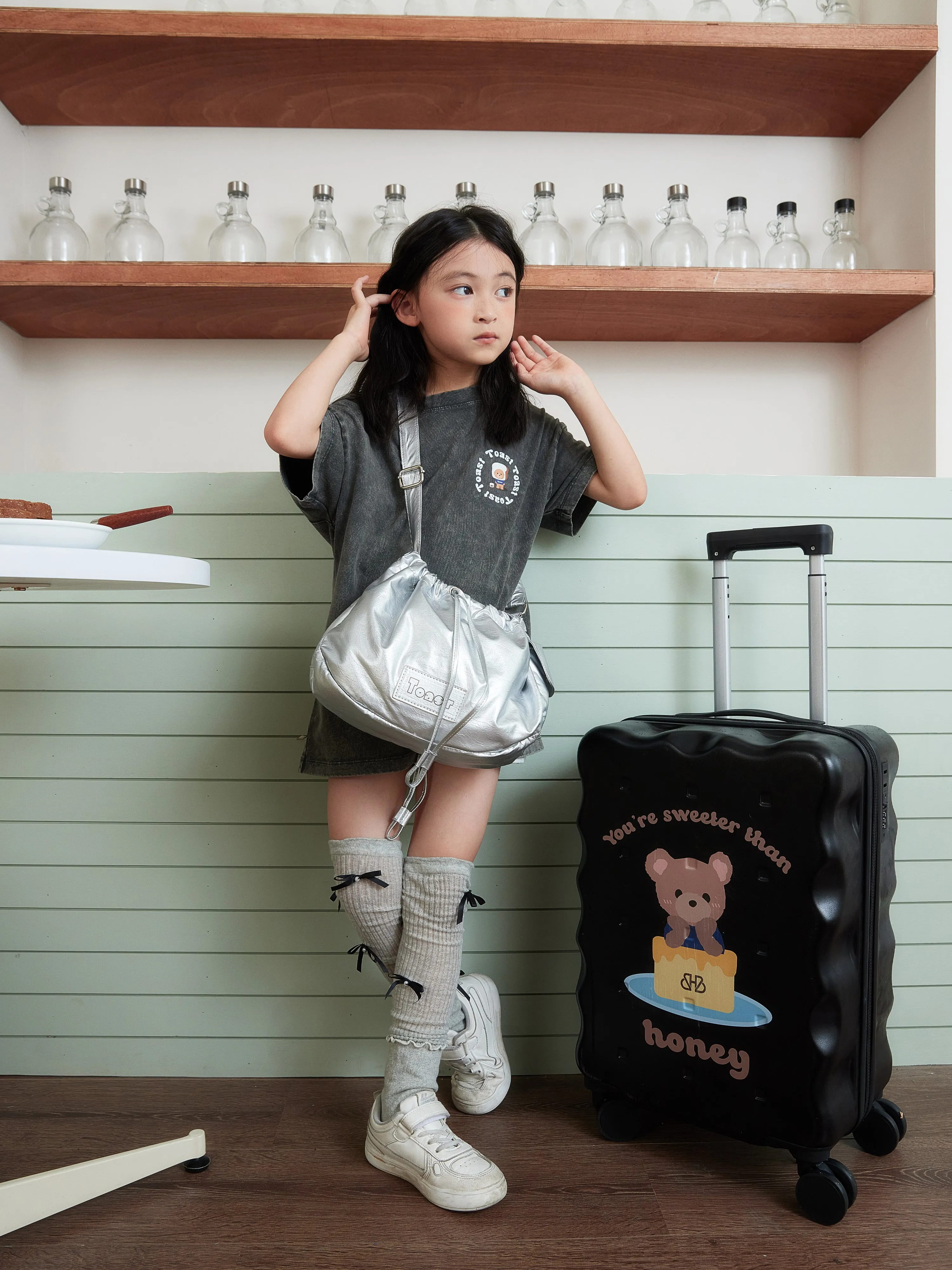 Toast 20-Inch Luggage Collection BLACK