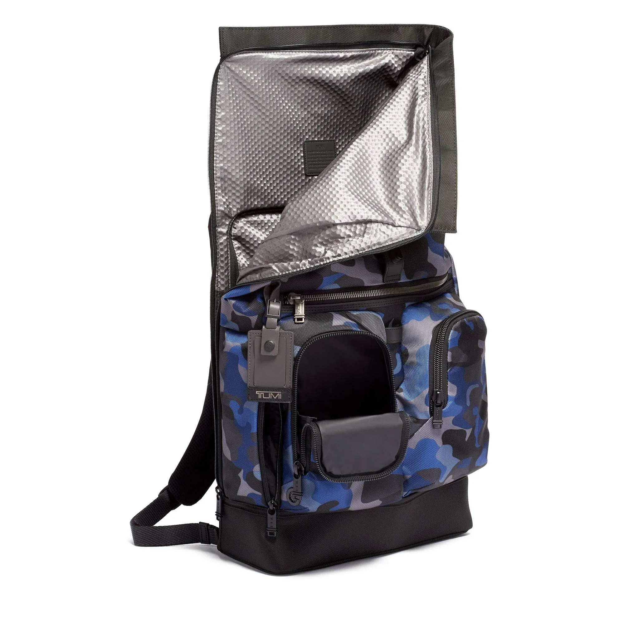 TUMI - Alpha Bravo London Roll Top Laptop Backpack - 15 Inch Computer Bag for Men and Women - Camo