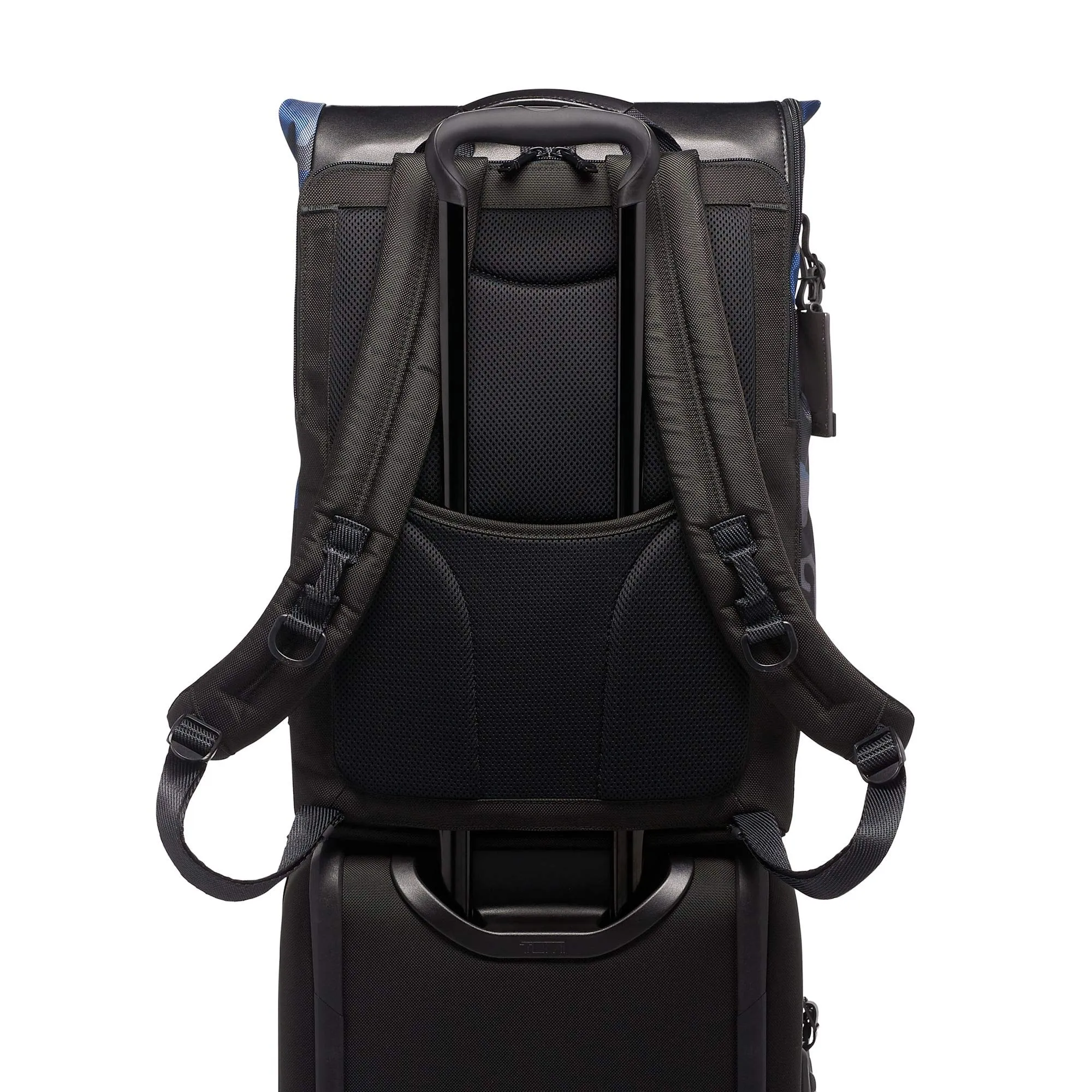 TUMI - Alpha Bravo London Roll Top Laptop Backpack - 15 Inch Computer Bag for Men and Women - Camo