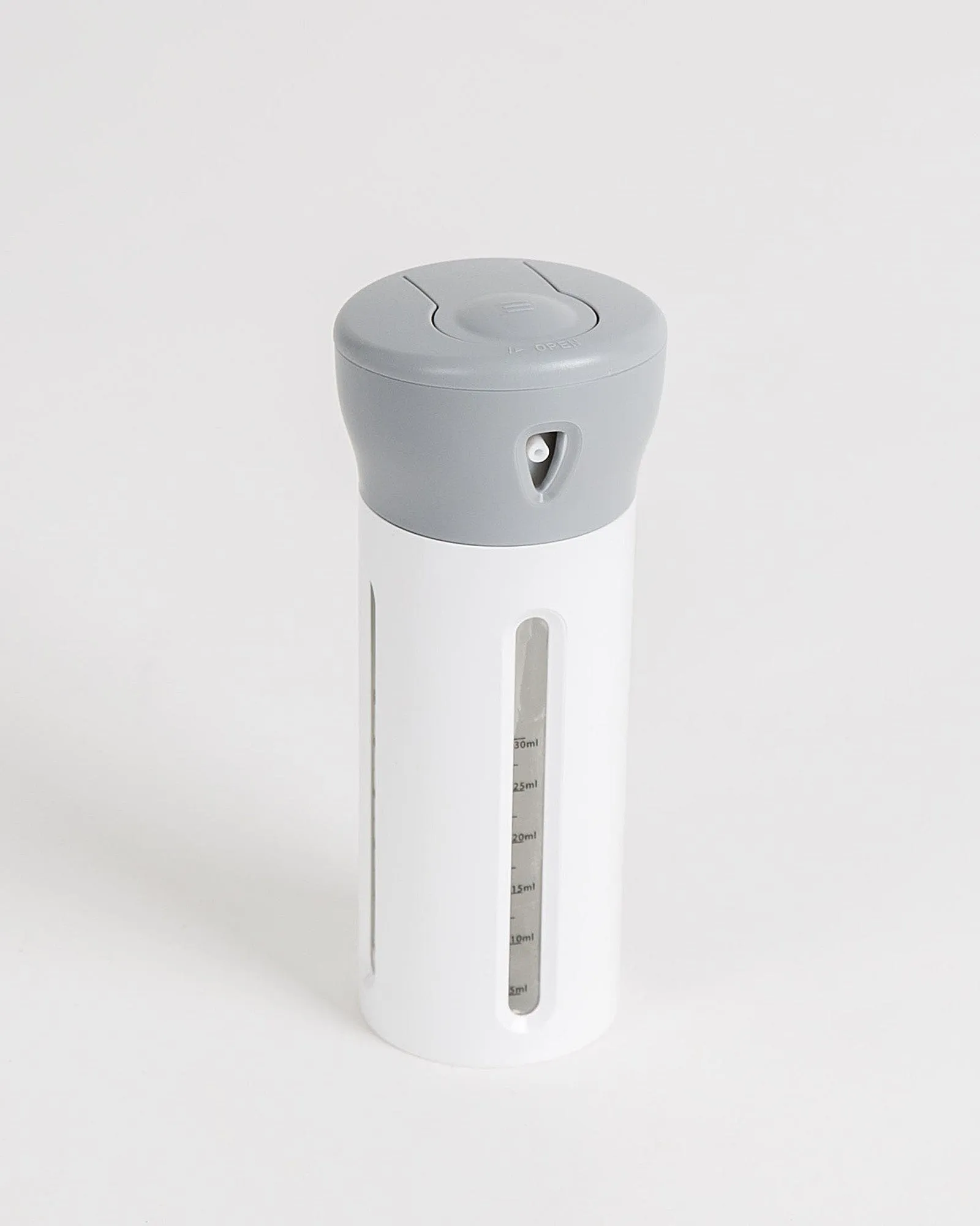 White Rotatable Travel Bottle