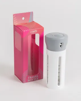 White Rotatable Travel Bottle