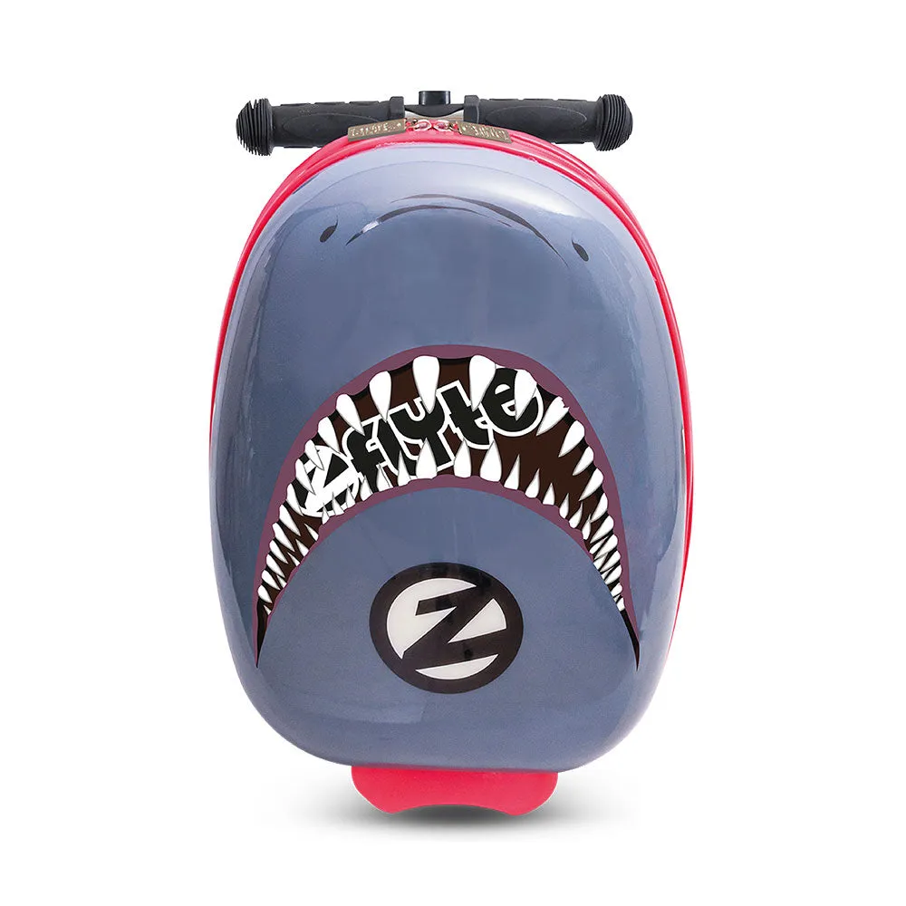 Zinc Flyte Snapper the Shark Scooter Suitcase - Children's Luggage