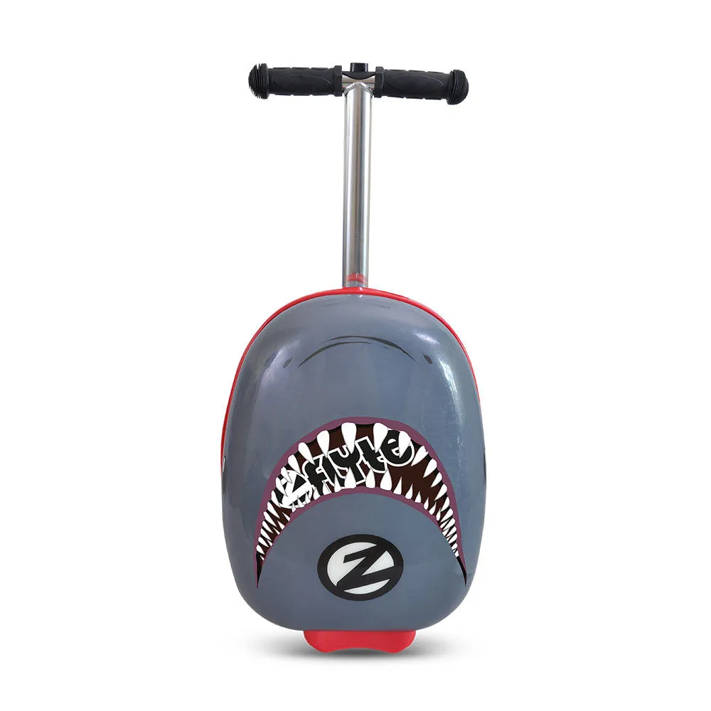 Zinc Flyte Snapper the Shark Scooter Suitcase - Children's Luggage