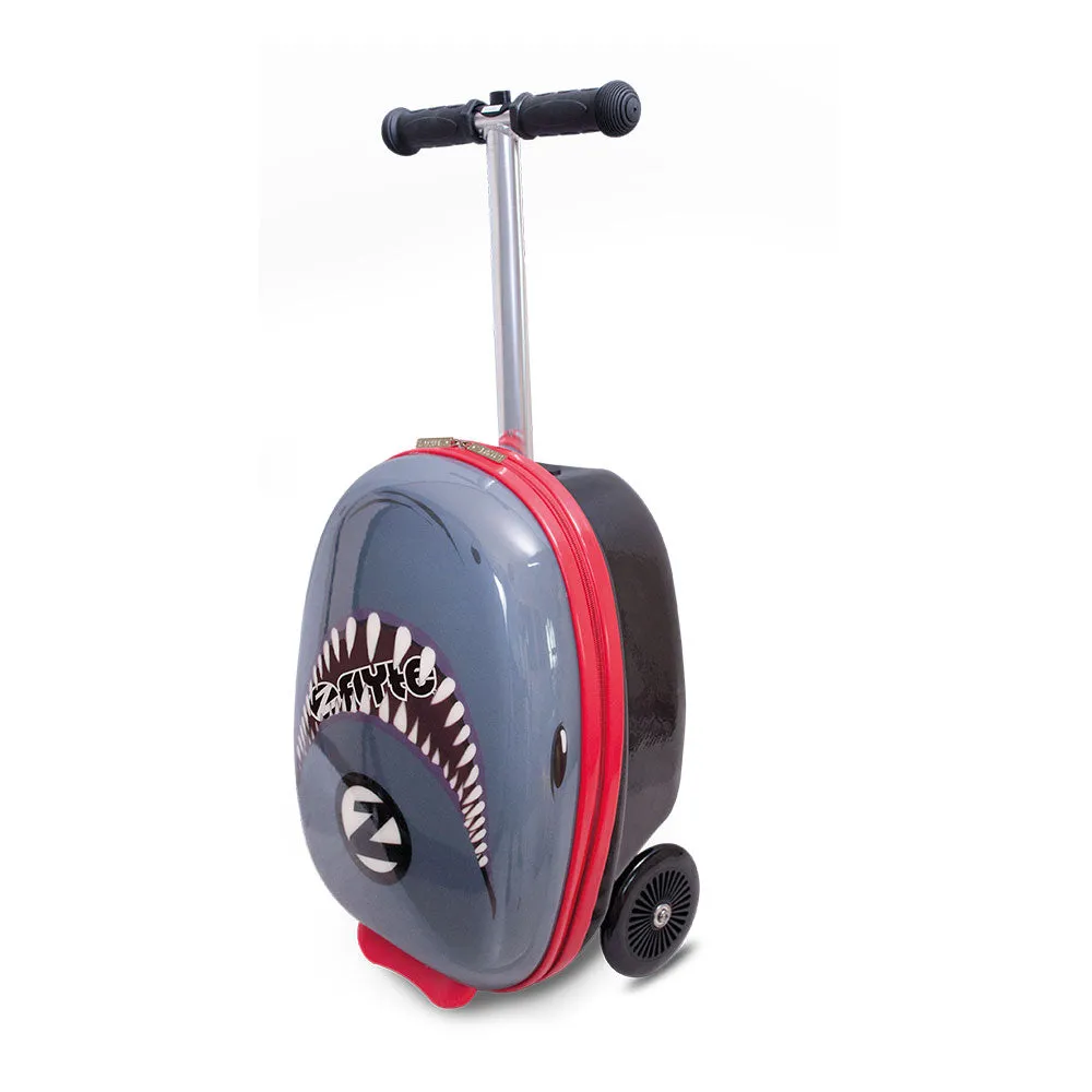 Zinc Flyte Snapper the Shark Scooter Suitcase - Children's Luggage