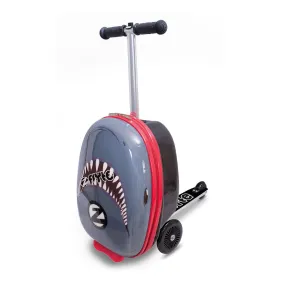 Zinc Flyte Snapper the Shark Scooter Suitcase - Children's Luggage